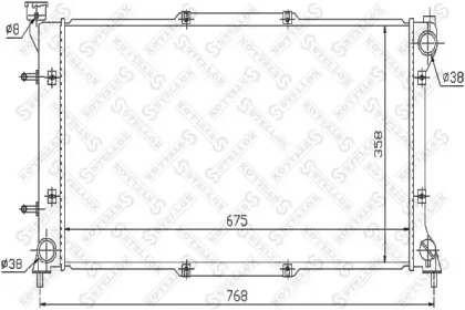 Теплообменник STELLOX 10-26639-SX