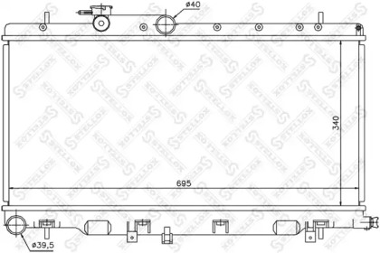 Теплообменник STELLOX 10-26643-SX