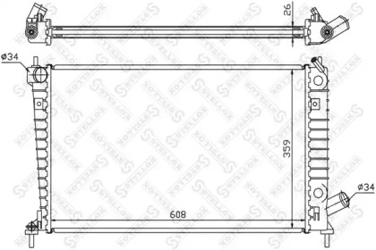 Теплообменник STELLOX 10-26662-SX