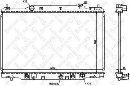 Теплообменник STELLOX 10-26665-SX