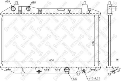 Теплообменник STELLOX 10-26684-SX