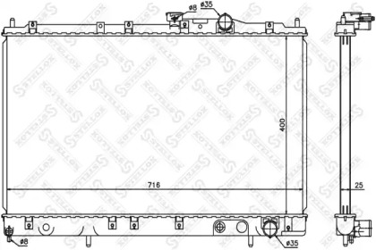 Теплообменник STELLOX 10-26691-SX