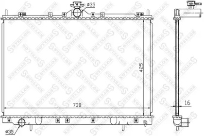 Теплообменник STELLOX 10-26694-SX