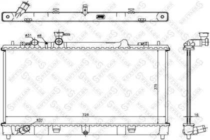 Теплообменник STELLOX 10-26702-SX