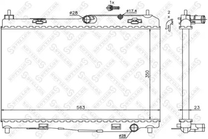 Теплообменник STELLOX 10-26754-SX