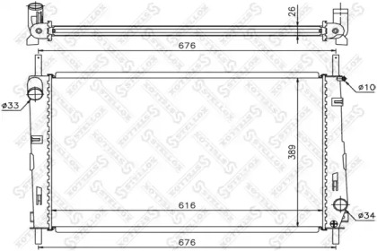 Теплообменник STELLOX 10-26759-SX