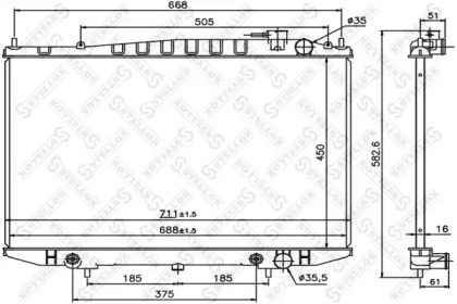 Теплообменник STELLOX 10-26765-SX