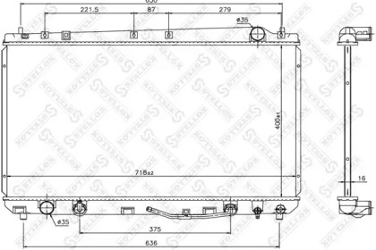 Теплообменник STELLOX 10-26779-SX