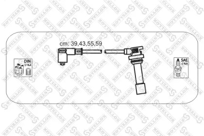 Комплект электропроводки STELLOX 10-38459-SX