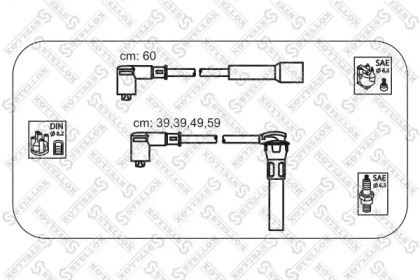 Комплект электропроводки STELLOX 10-38572-SX