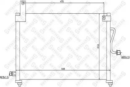 Конденсатор STELLOX 10-45026-SX