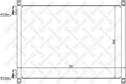 Конденсатор STELLOX 10-45091-SX