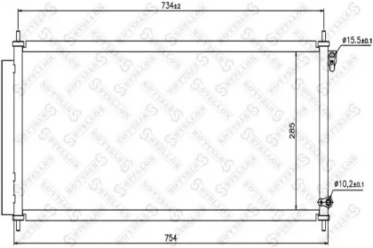 Конденсатор STELLOX 10-45097-SX