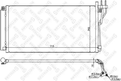 Конденсатор STELLOX 10-45105-SX