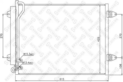 Конденсатор STELLOX 10-45163-SX