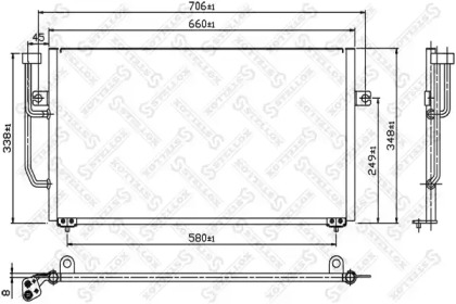 Конденсатор STELLOX 10-45169-SX