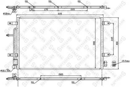 Конденсатор STELLOX 10-45179-SX