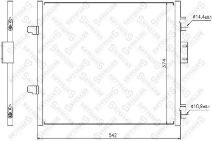 Конденсатор STELLOX 10-45196-SX