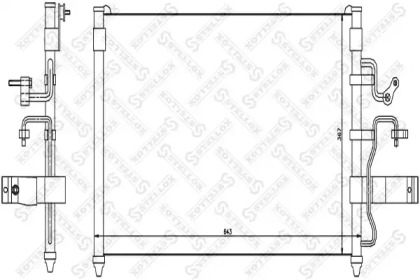 Конденсатор STELLOX 10-45206-SX