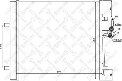 Конденсатор STELLOX 10-45207-SX