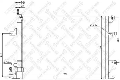 Конденсатор STELLOX 10-45214-SX