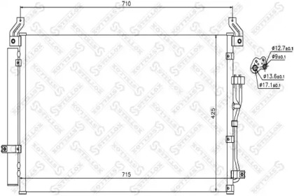 Конденсатор STELLOX 10-45281-SX