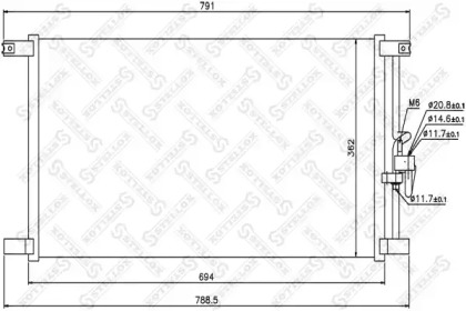 Конденсатор STELLOX 10-45284-SX