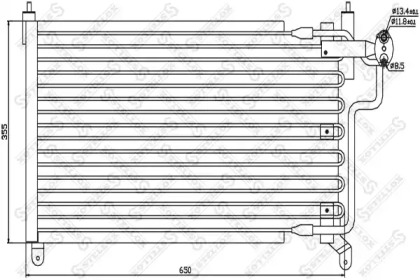 Конденсатор STELLOX 10-45306-SX