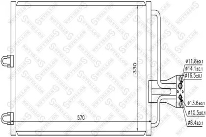 Конденсатор STELLOX 10-45324-SX