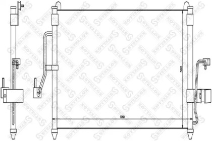 Конденсатор STELLOX 10-45335-SX