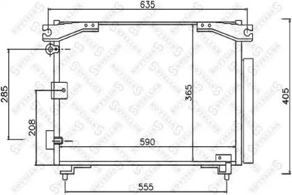 Конденсатор STELLOX 10-45349-SX