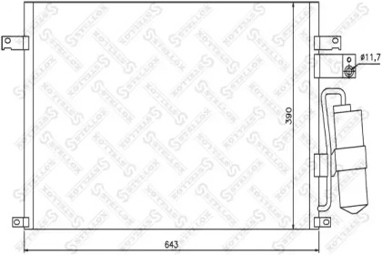 Конденсатор STELLOX 10-45385-SX