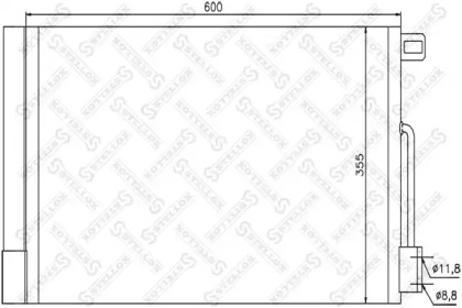 Конденсатор STELLOX 10-45416-SX