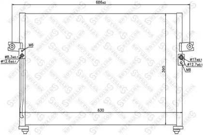 Конденсатор STELLOX 10-45437-SX