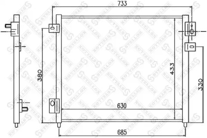 Конденсатор STELLOX 10-45438-SX