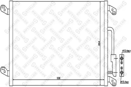 Конденсатор STELLOX 10-45448-SX