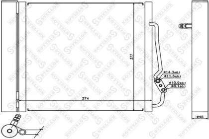 Конденсатор STELLOX 10-45460-SX