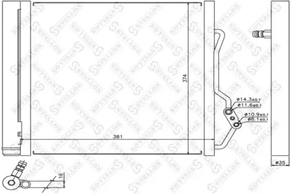 Конденсатор STELLOX 10-45461-SX