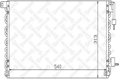 Конденсатор STELLOX 10-45497-SX