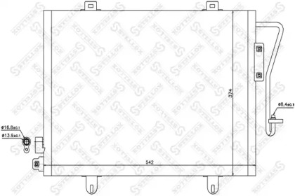 Конденсатор STELLOX 10-45503-SX