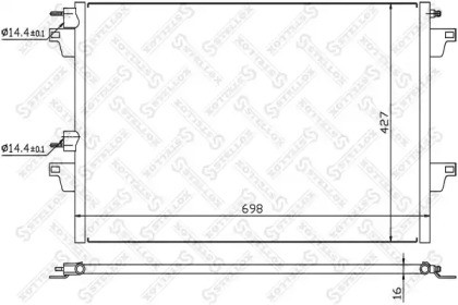 Конденсатор STELLOX 10-45505-SX