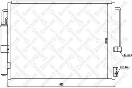 Конденсатор STELLOX 10-45524-SX