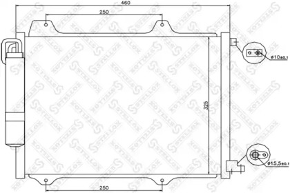 Конденсатор STELLOX 10-45527-SX