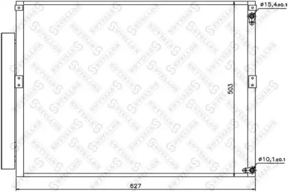 Конденсатор STELLOX 10-45528-SX