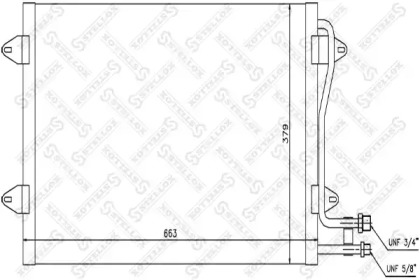 Конденсатор STELLOX 10-45542-SX