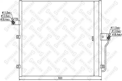 Конденсатор STELLOX 10-45578-SX