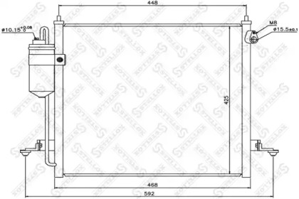 Конденсатор STELLOX 10-45584-SX