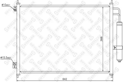 Конденсатор STELLOX 10-45585-SX