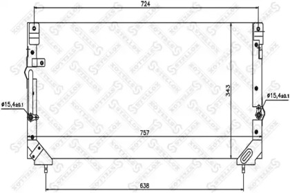 Конденсатор STELLOX 10-45588-SX