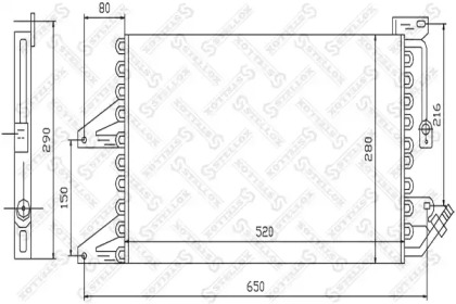 Конденсатор STELLOX 10-45596-SX